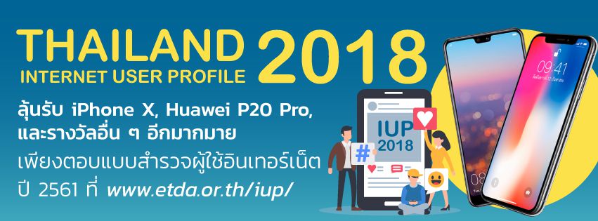 แบบสำรวจพฤติกรรมผู้ใช้อินเตอร์เน็ตในประเทศไทย